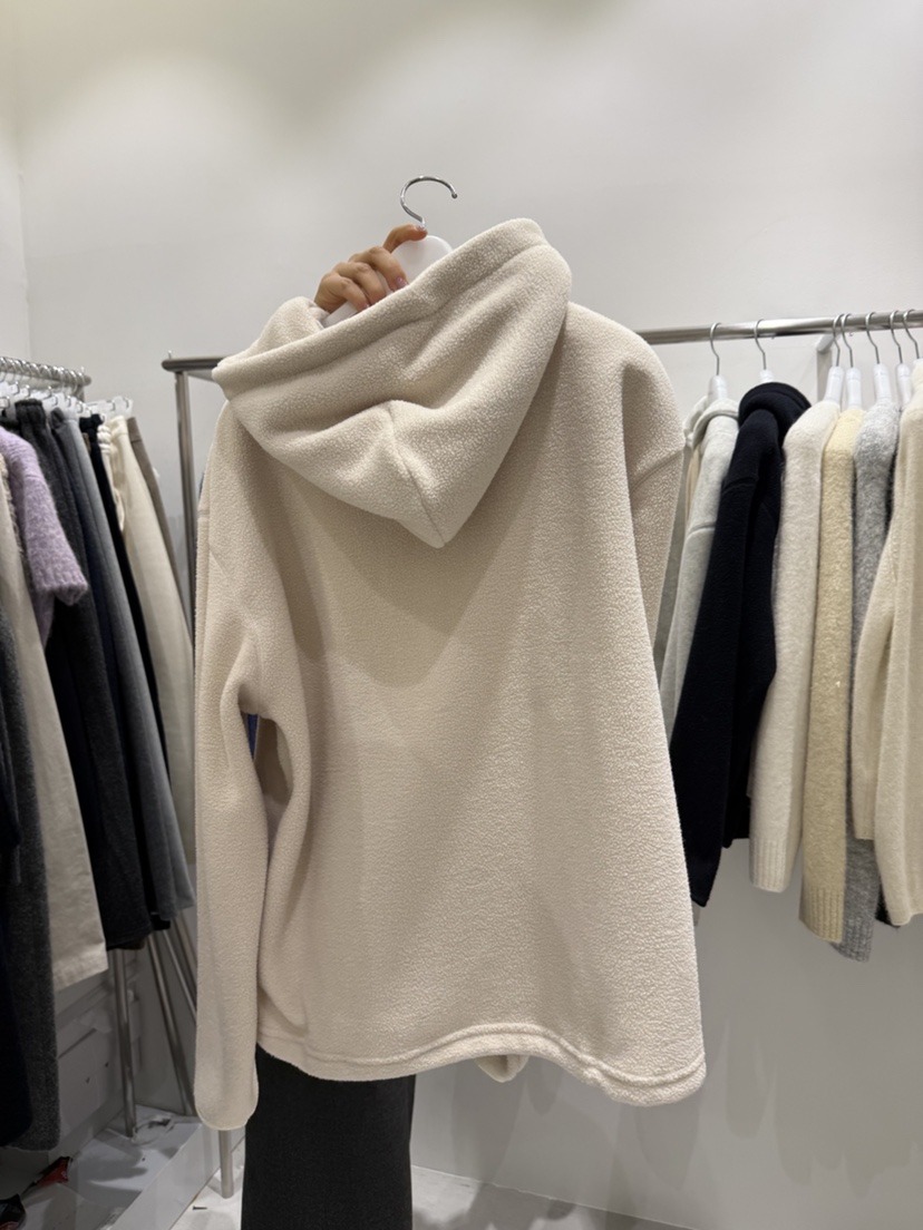 WOOD SAGE東大門㊣直郵女士新品真品25秋冬職業時尚衛衣抓絨WOOD SAGE衛衣