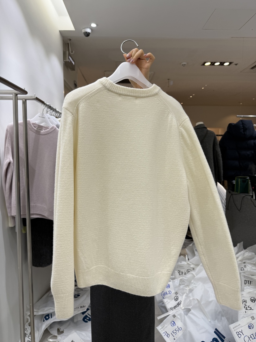 WOOD SAGE韓國代購㊣女士新品熱賣推薦休閑25秋冬人氣針織衫WOOD SAGE針織衫