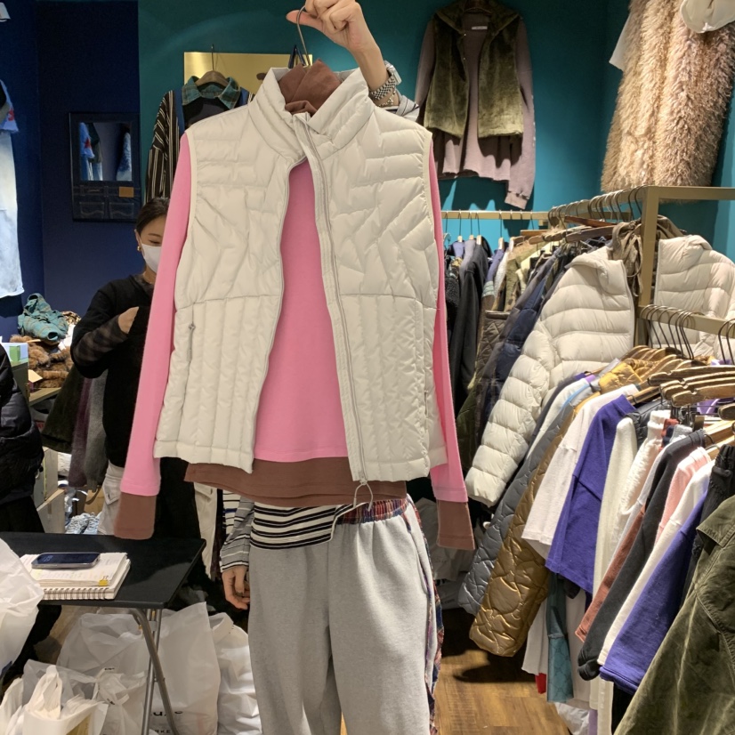 MERCI LINDA東大門㊣代購女士新品25秋冬時尚馬甲不含內搭MERCI LINDA馬甲圖色2