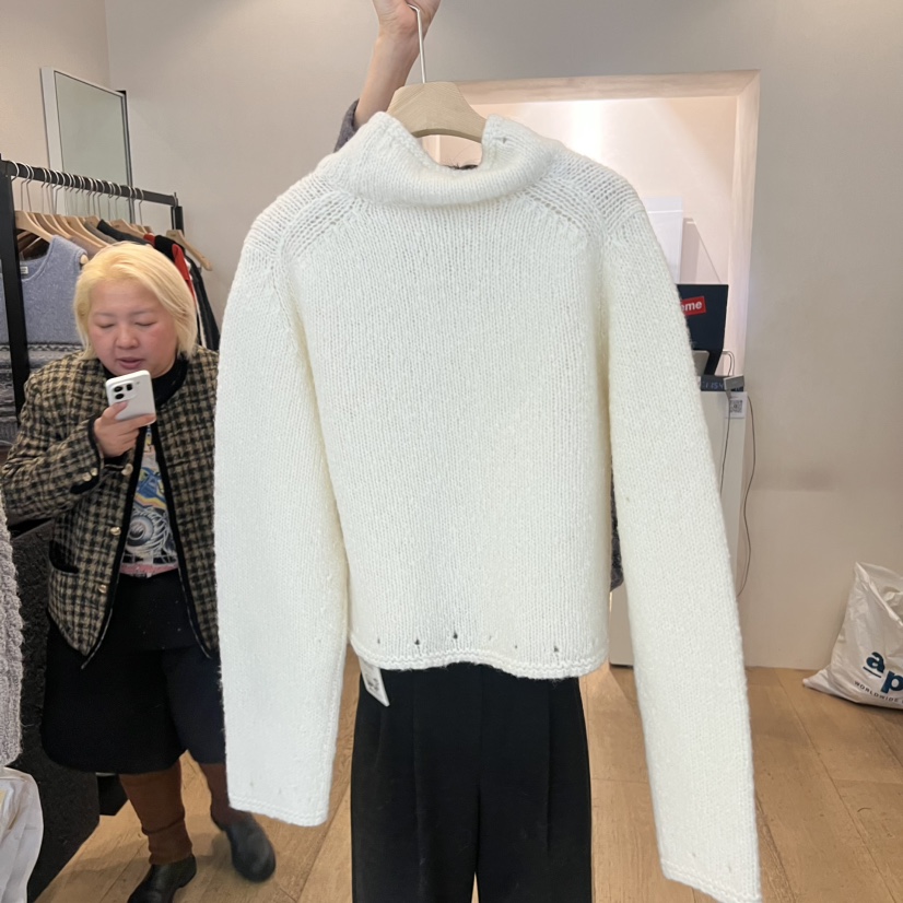 LA MAGIE FEMME東大門㊣實拍女士新品時尚真品推薦休閑毛衣Lamagie Femme毛衣