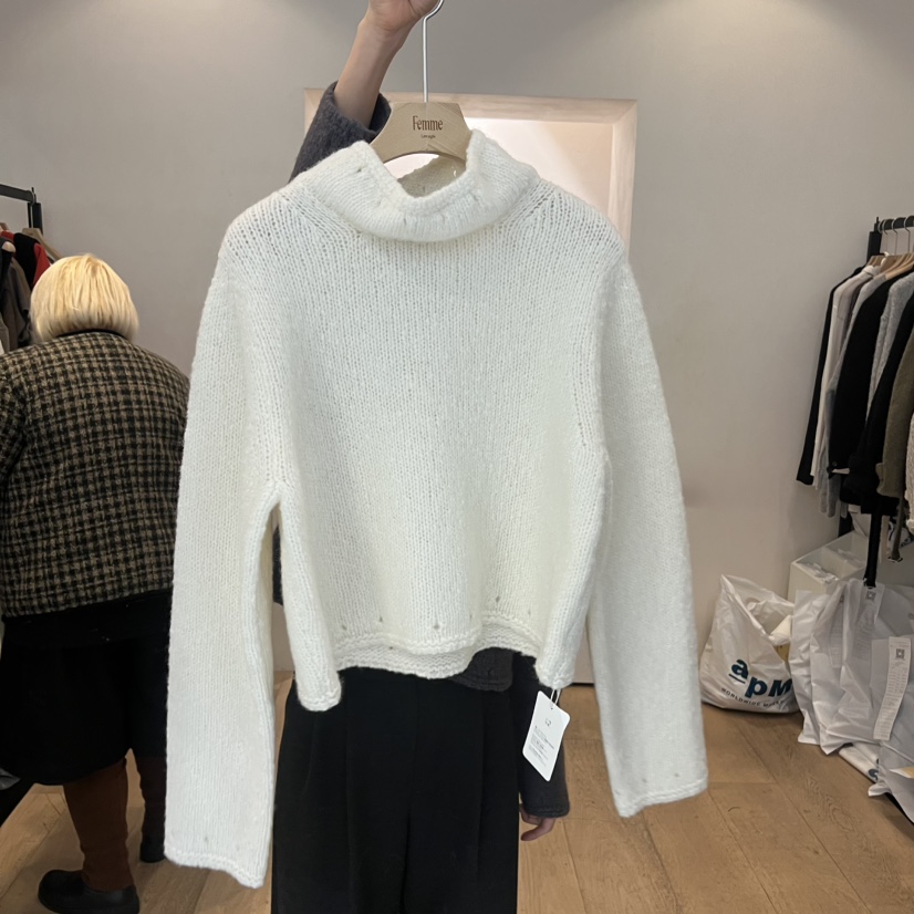 LA MAGIE FEMME東大門㊣實拍女士新品時尚真品推薦休閑毛衣Lamagie Femme毛衣圖色1