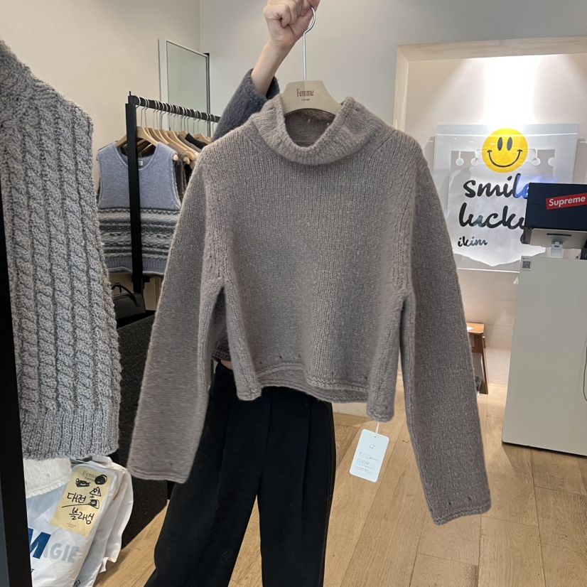 LA MAGIE FEMME東大門㊣實拍女士新品時尚真品推薦休閑毛衣Lamagie Femme毛衣圖色3