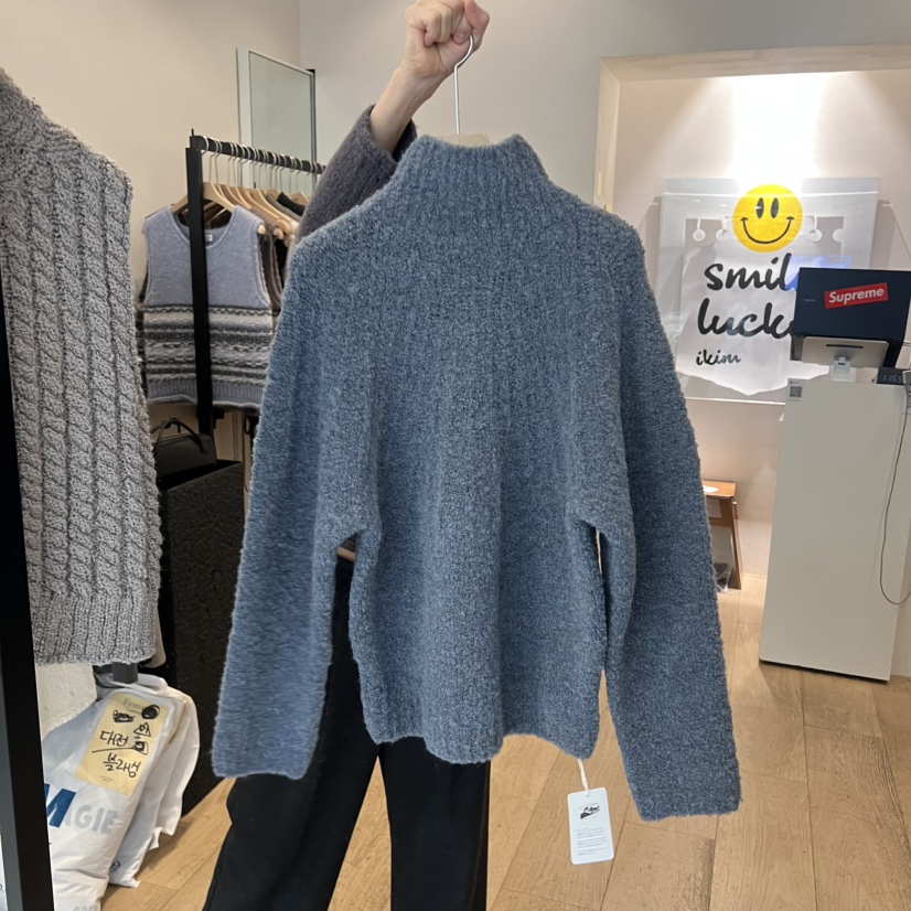 LA MAGIE FEMME東大門㊣實拍女士新品推薦休閑真品熱賣毛衣Lamagie Femme毛衣圖色1