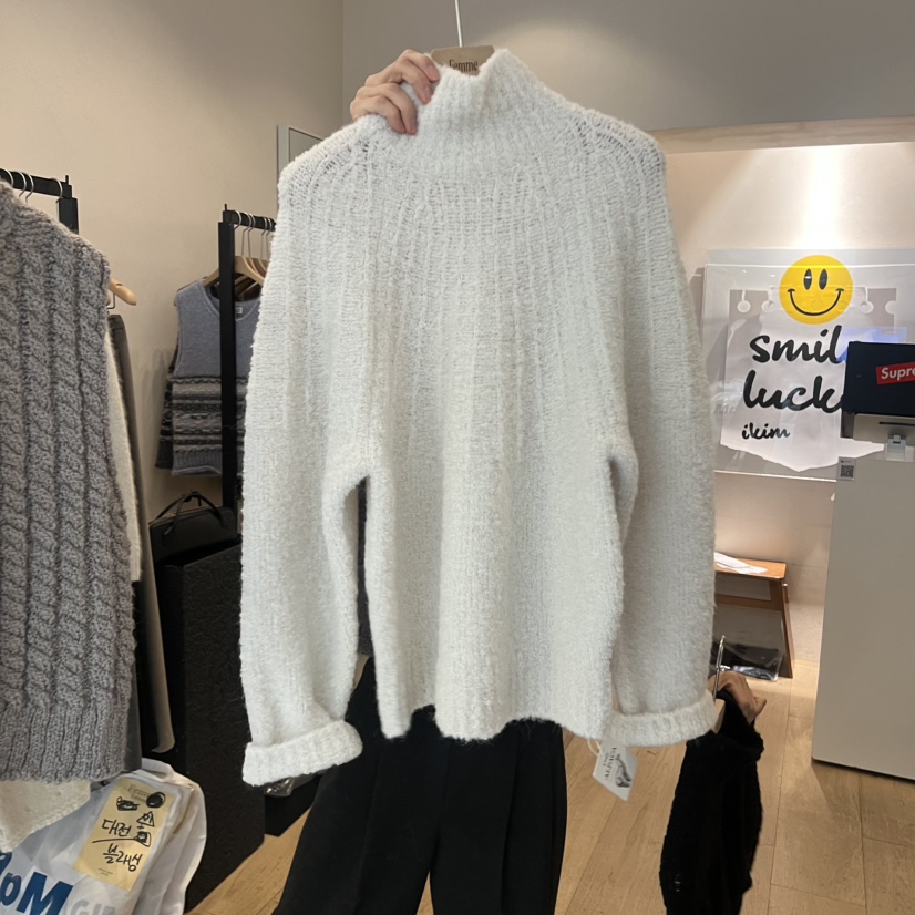 LA MAGIE FEMME東大門㊣實拍女士新品推薦休閑真品熱賣毛衣Lamagie Femme毛衣圖色3