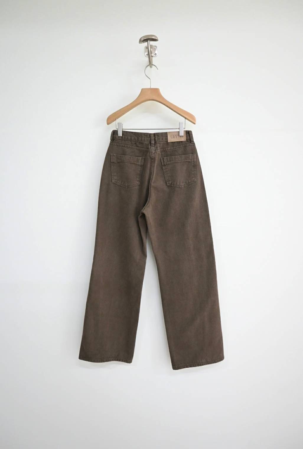 SIMPIEBEIGE韓國代購㊣女裝新款推薦25秋冬熱賣職業時尚牛仔褲SIMPIEBEIGE牛仔褲