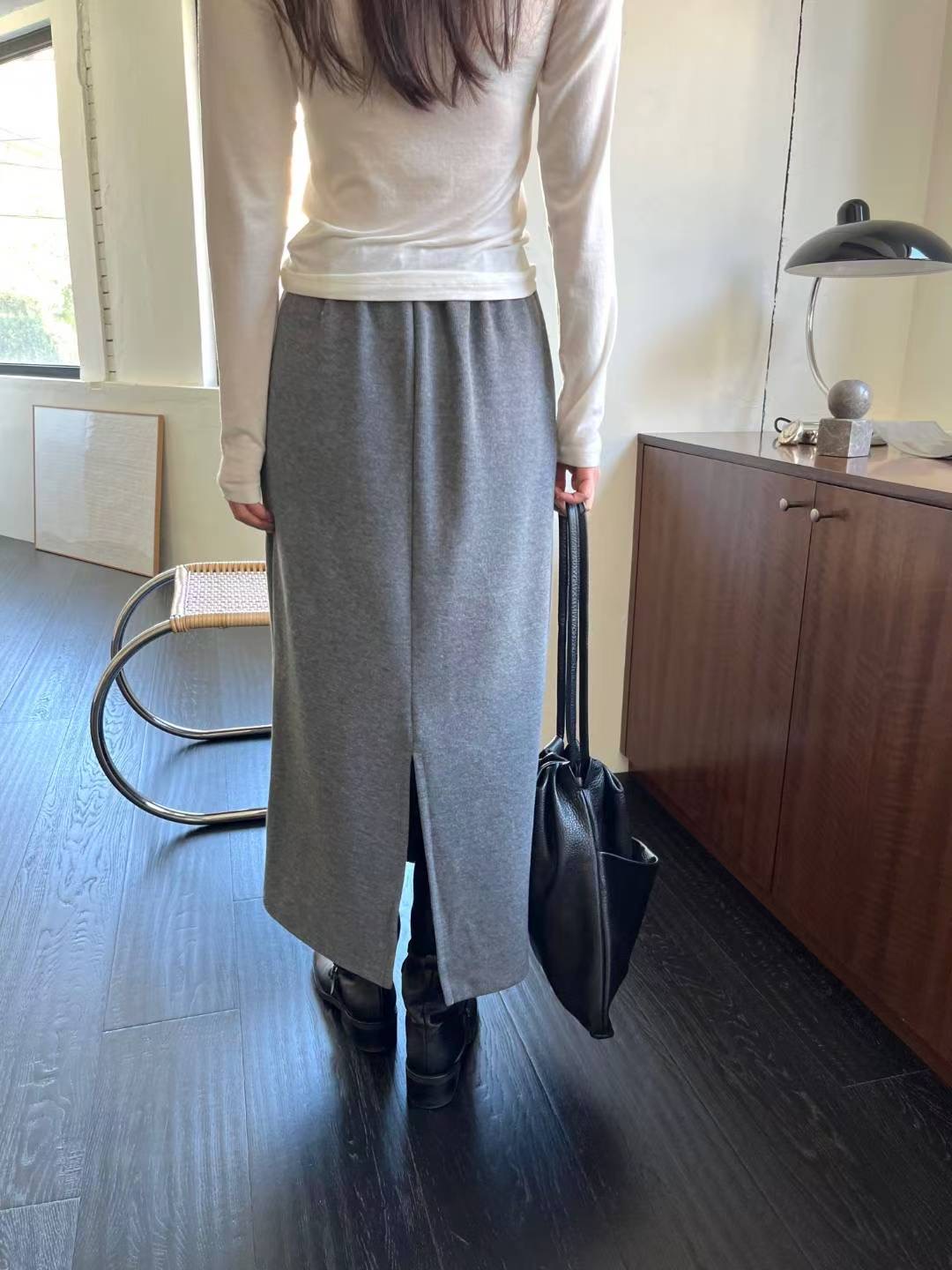 SIMPIEBEIGE韓國代購㊣女士新款人氣25秋冬時尚熱賣推薦長裙SIMPIEBEIGE長裙