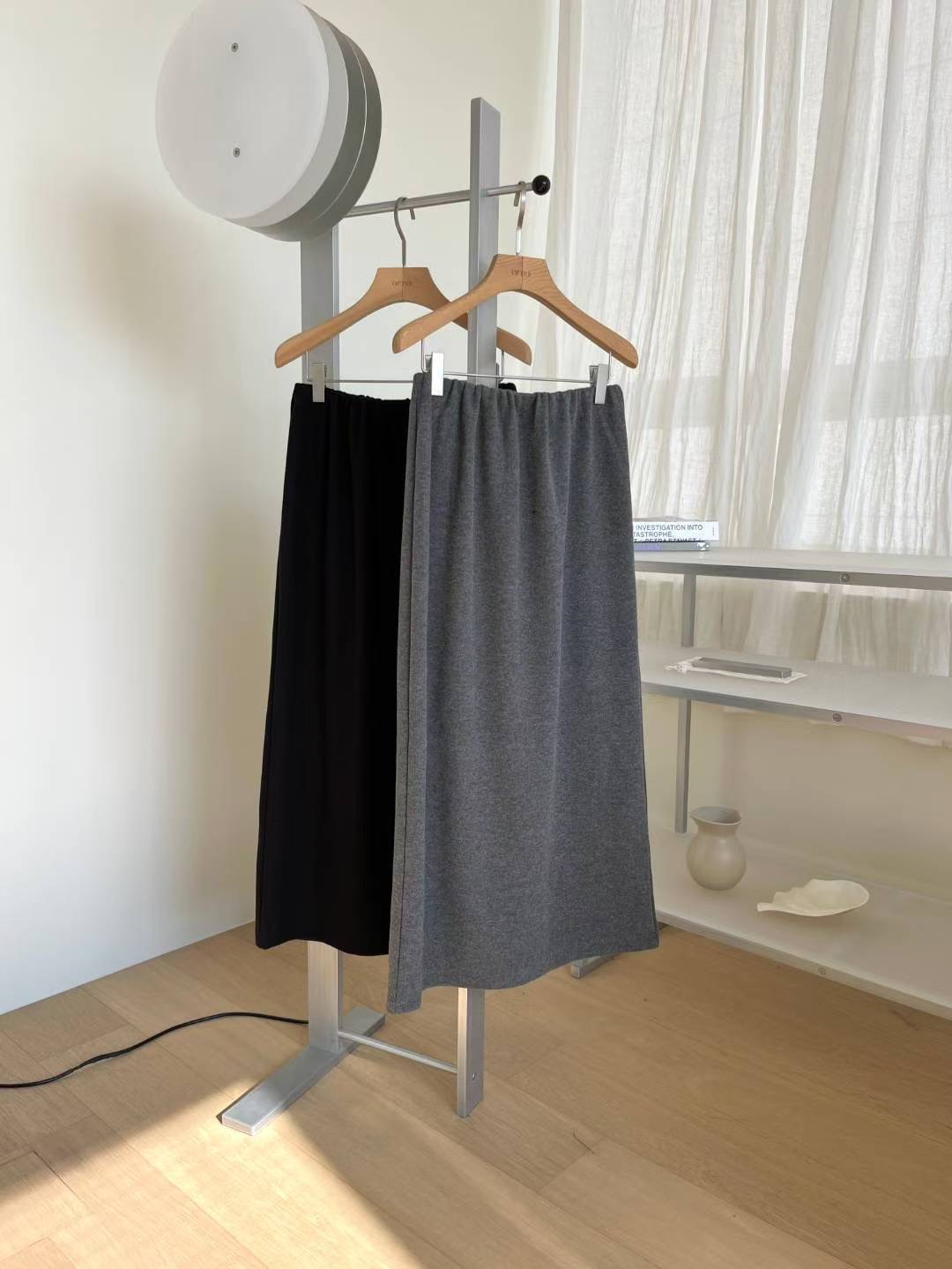 SIMPIEBEIGE韓國代購㊣女士新款人氣25秋冬時尚熱賣推薦長裙SIMPIEBEIGE長裙圖色1左一色