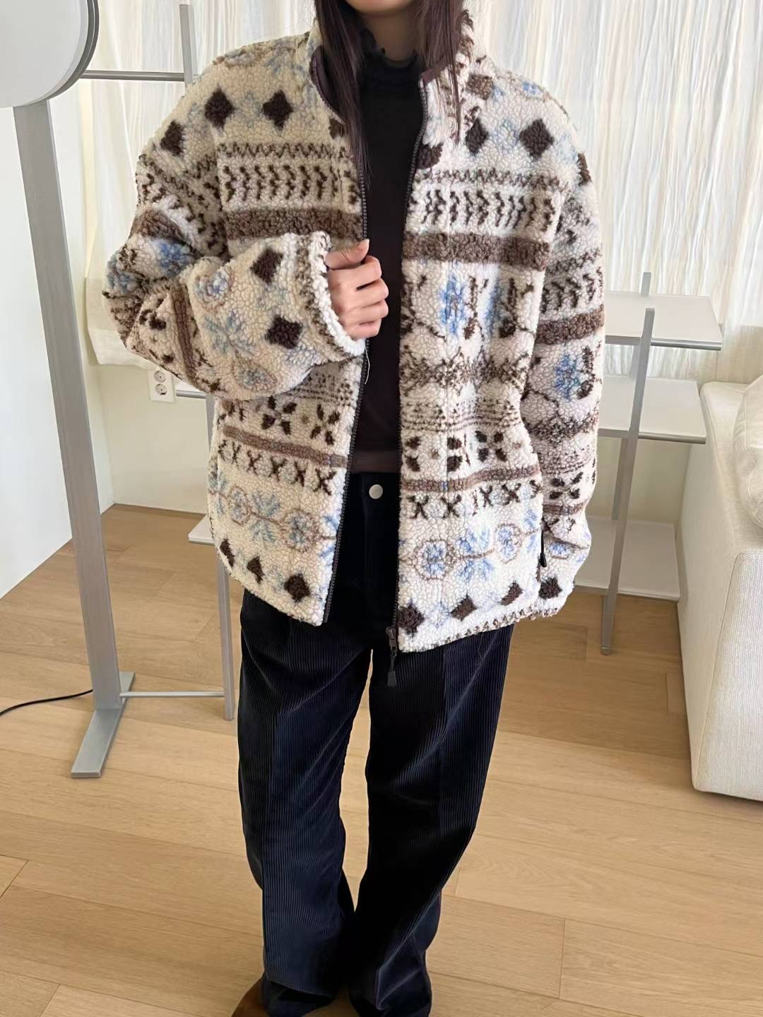 SIMPIEBEIGE韓國代購㊣女裝新品時尚休閑人氣熱賣職業25秋冬夾克SIMPIEBEIGE夾克圖色2