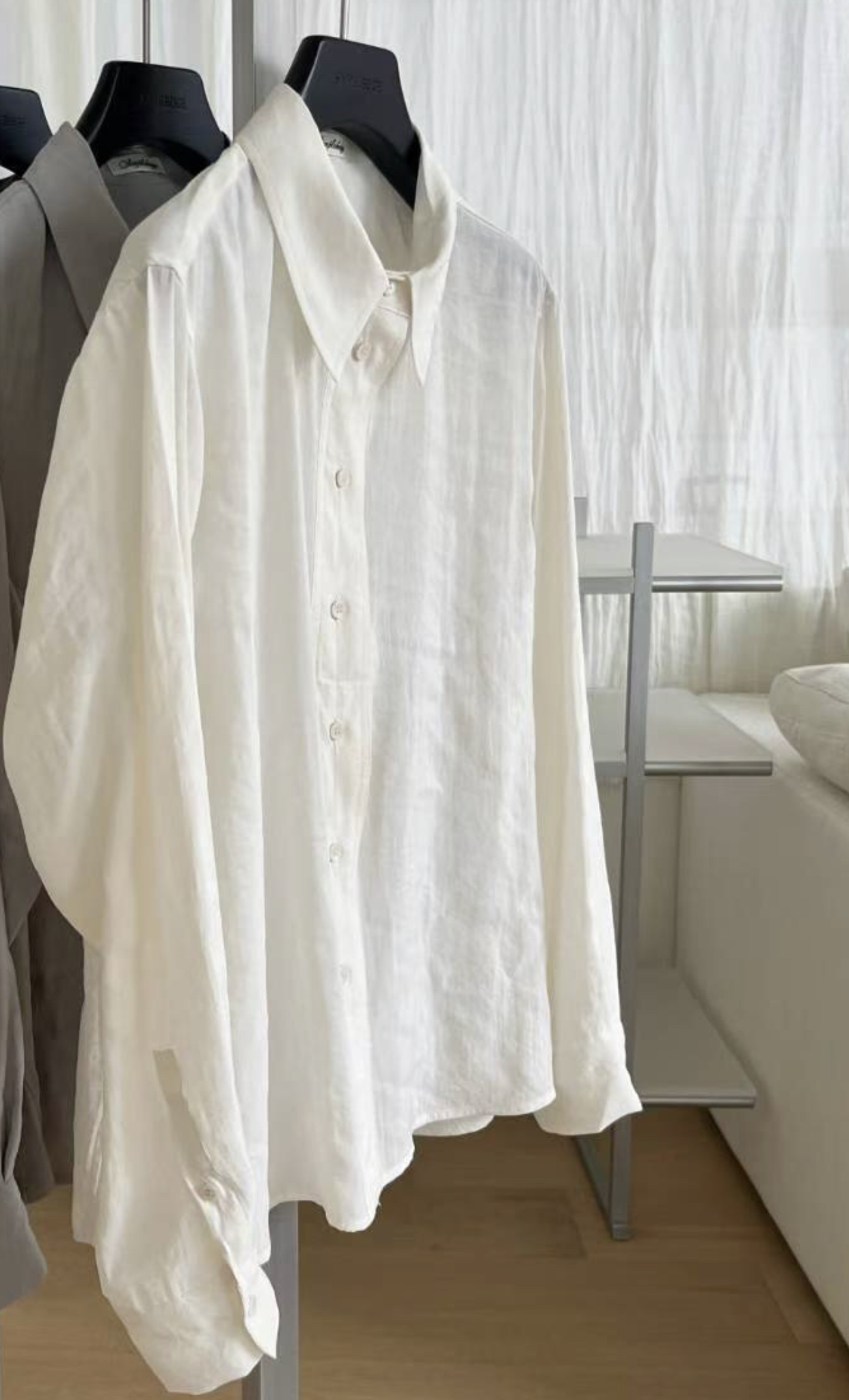 SIMPIEBEIGE韓國直郵㊣女裝新品休閑職業25秋冬推薦襯衫蕾絲衫SIMPIEBEIGE襯衫/蕾絲衫圖色3