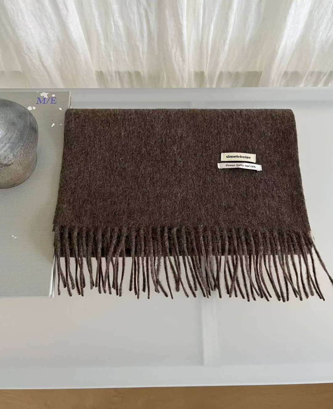 SIMPIEBEIGE韓國代購㊣女士新品真品推薦職業時尚圍巾披肩圍巾SIMPIEBEIGE圍巾/披肩圖色5