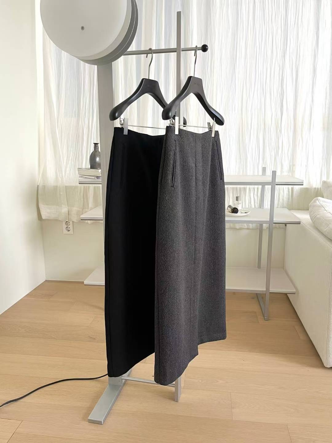 SIMPIEBEIGE東大門㊣代購女裝新款25秋冬真品人氣職業長裙羊毛SIMPIEBEIGE長裙