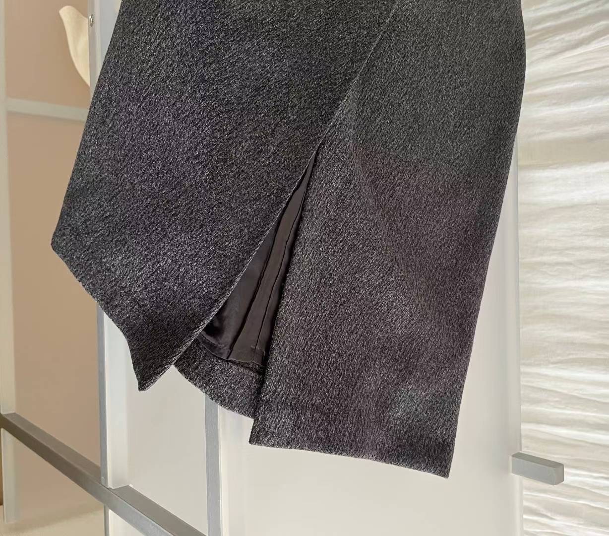 SIMPIEBEIGE東大門㊣代購女裝新款25秋冬真品人氣職業長裙羊毛SIMPIEBEIGE長裙