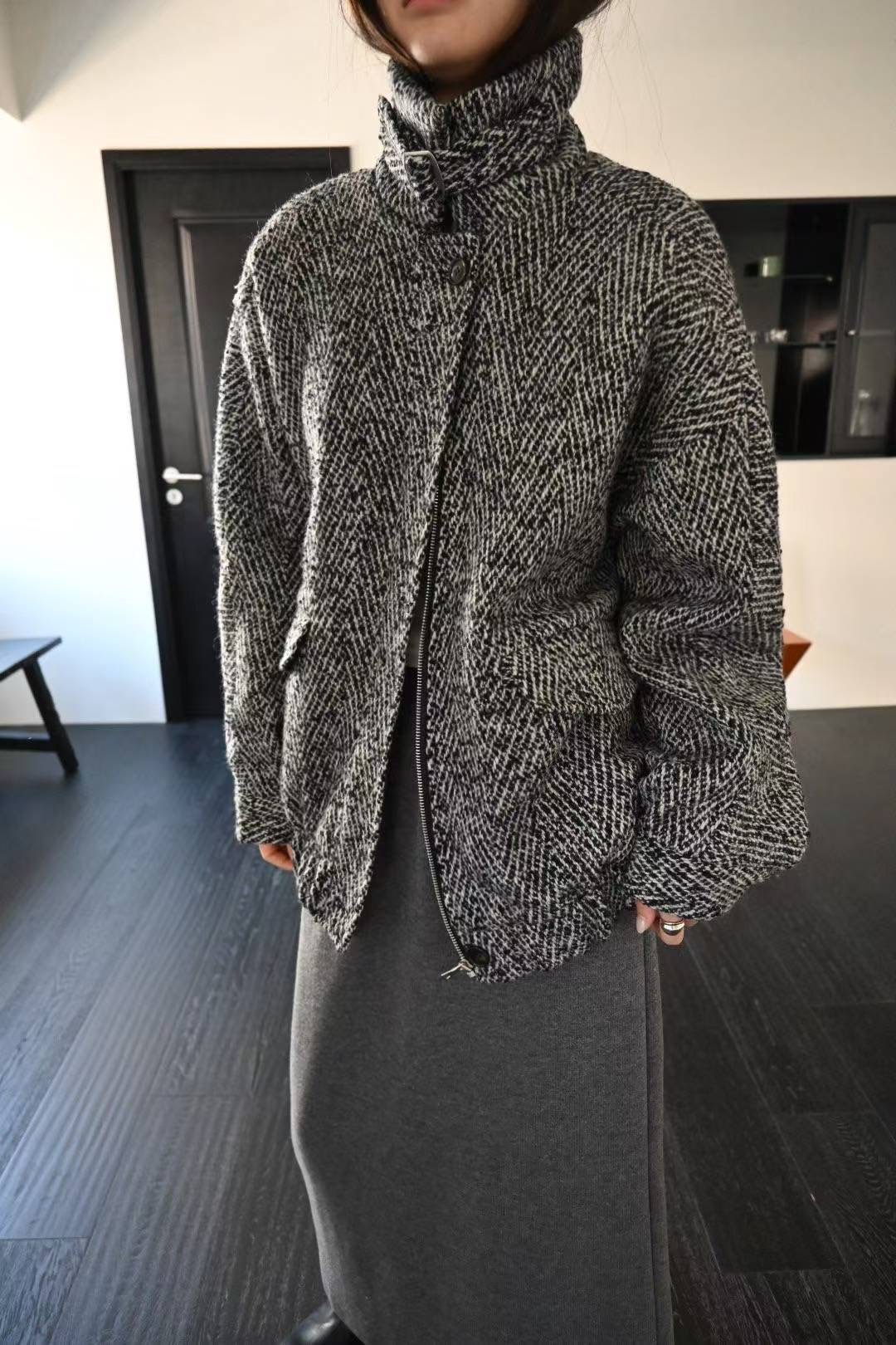 SIMPIEBEIGE韓國代購㊣女裝新品推薦25秋冬休閑時尚職業夾克SIMPIEBEIGE夾克