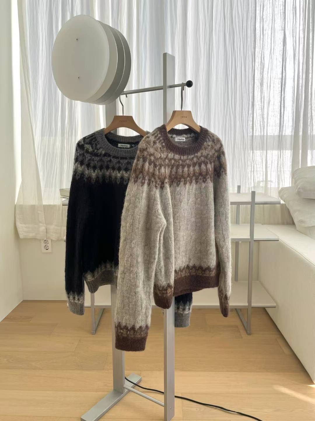 SIMPIEBEIGE東大門㊣實拍女裝新款25秋冬職業真品人氣熱賣毛衣SIMPIEBEIGE毛衣