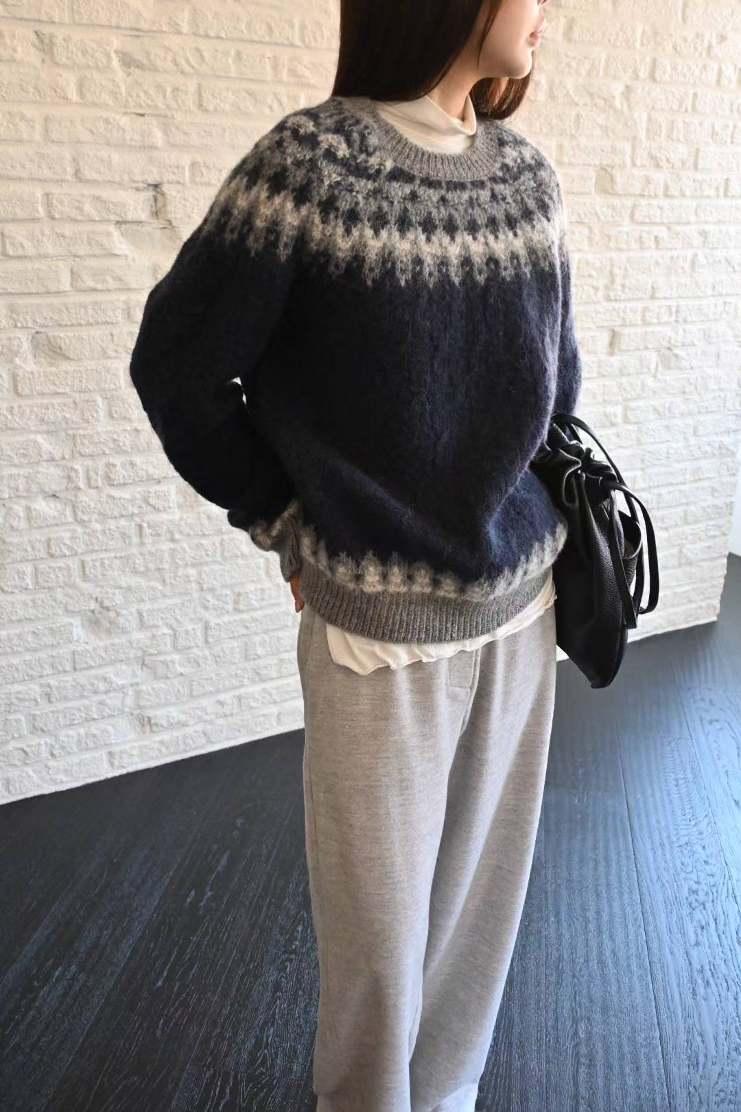 SIMPIEBEIGE東大門㊣實拍女裝新款25秋冬職業真品人氣熱賣毛衣SIMPIEBEIGE毛衣圖色1