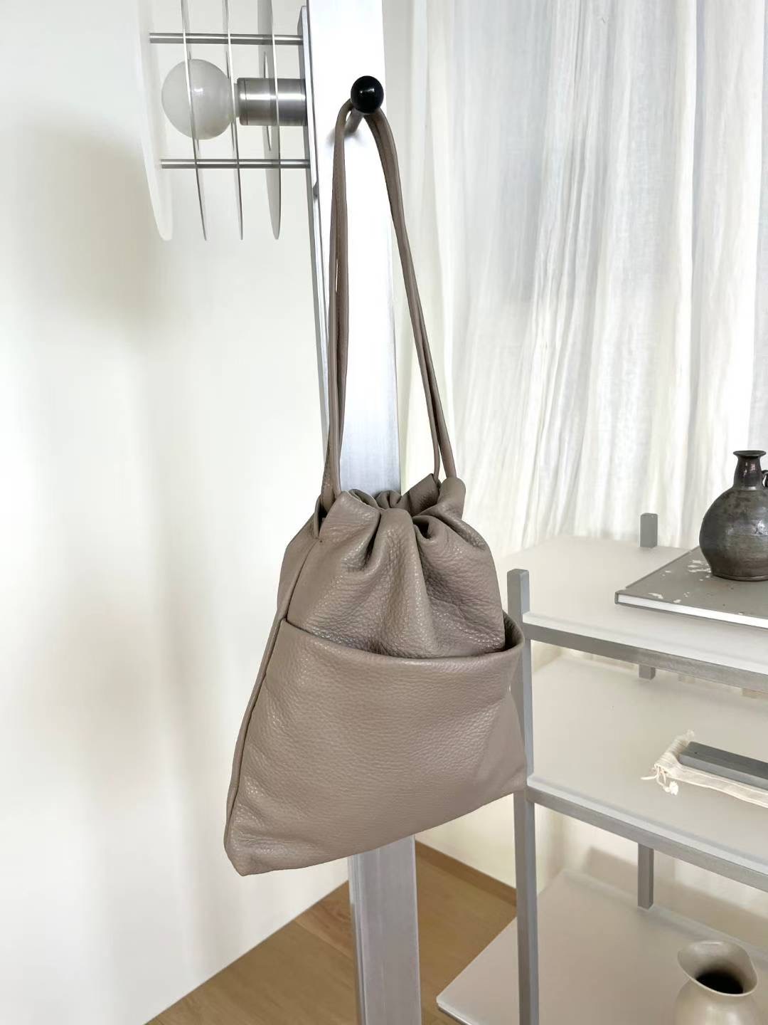 SIMPIEBEIGE韓國直郵㊣女士新款時尚真品職業單肩斜跨包牛皮SIMPIEBEIGE單肩/斜跨包圖色1