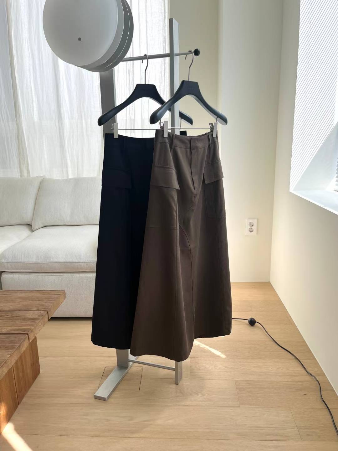 SIMPIEBEIGE韓國代購㊣女士新品25秋冬真品時尚人氣推薦長裙SIMPIEBEIGE長裙圖色1左一色