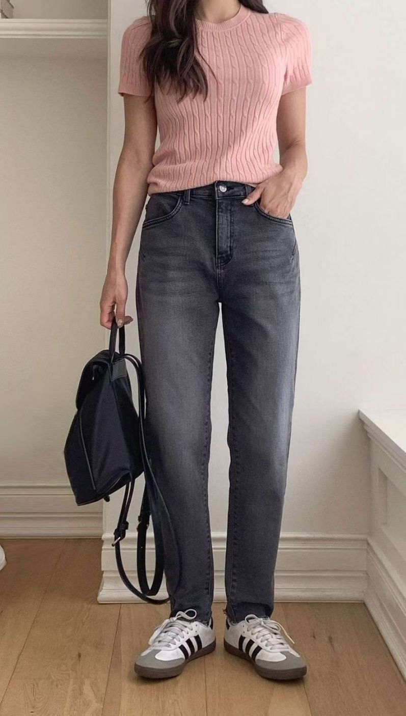 7STAR東大門㊣代購女士新款職業人氣熱賣真品時尚休閑牛仔褲7STAR牛仔褲