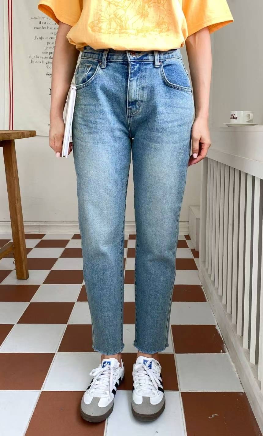 7STAR韓國代購㊣女士新品熱賣休閑推薦職業25秋冬真品牛仔褲7STAR牛仔褲