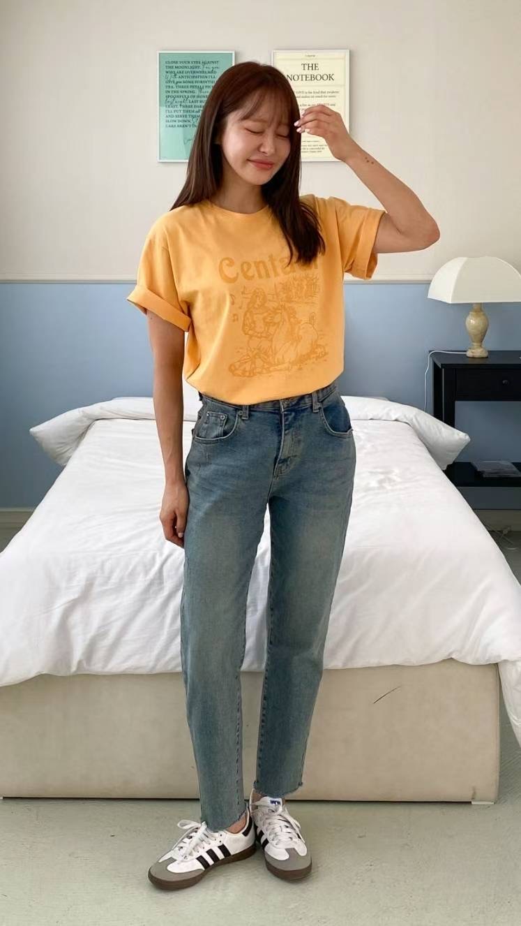 7STAR韓國代購㊣女士新品熱賣休閑推薦職業25秋冬真品牛仔褲7STAR牛仔褲