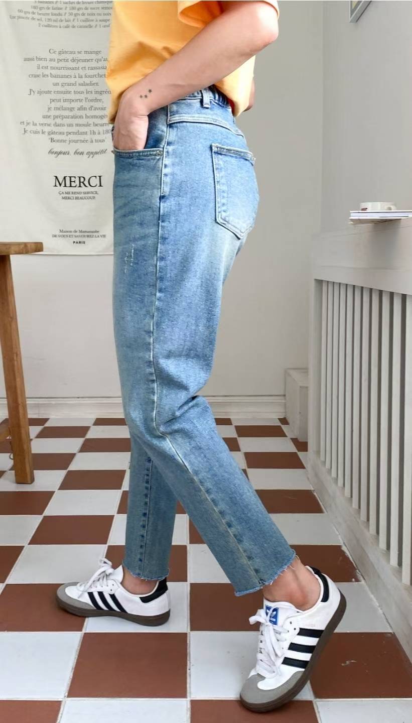 7STAR韓國代購㊣女士新品熱賣休閑推薦職業25秋冬真品牛仔褲7STAR牛仔褲