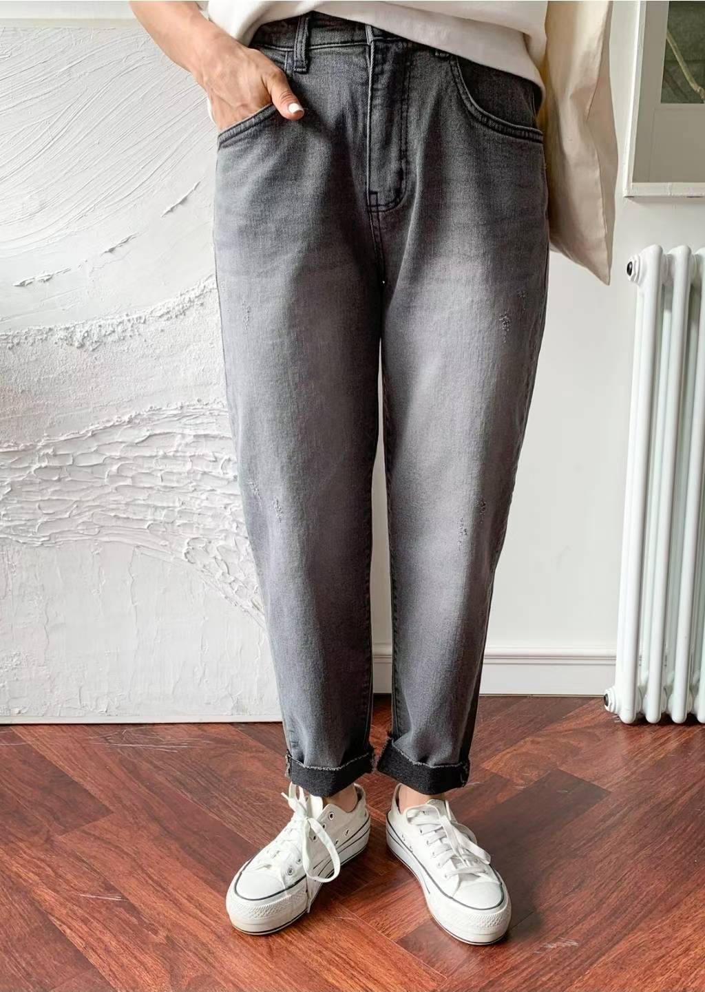 7STAR韓國直郵㊣女士新品真品25秋冬時尚休閑推薦人氣牛仔褲7STAR牛仔褲圖色1