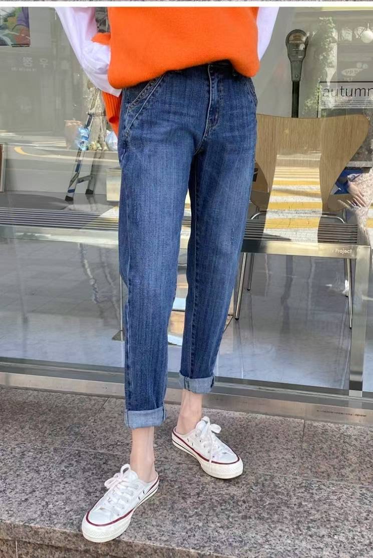 7STAR東大門㊣代購女士新款真品25秋冬熱賣休閑時尚推薦牛仔褲7STAR牛仔褲圖色1