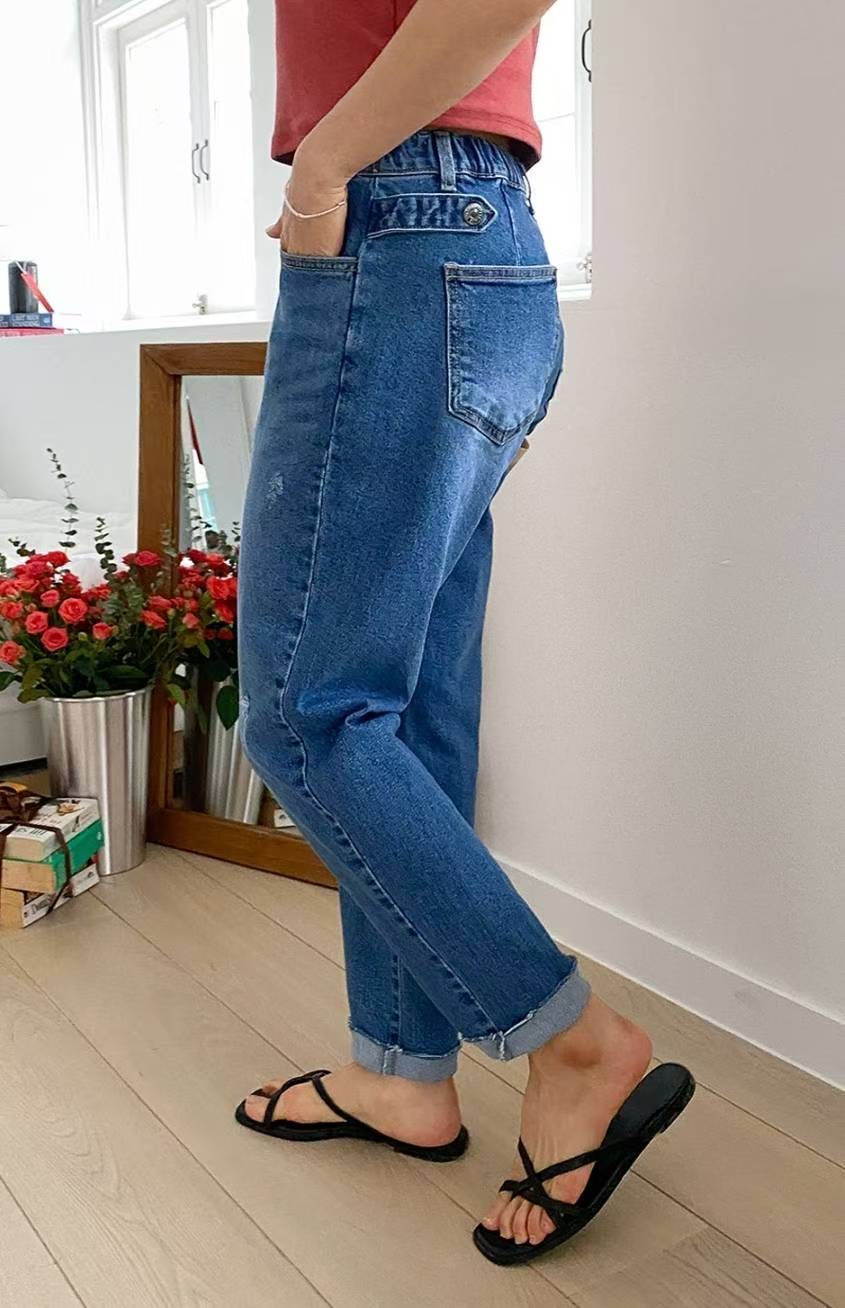 7STAR東大門㊣代購女士新款25秋冬時尚推薦真品熱賣職業牛仔褲7STAR牛仔褲