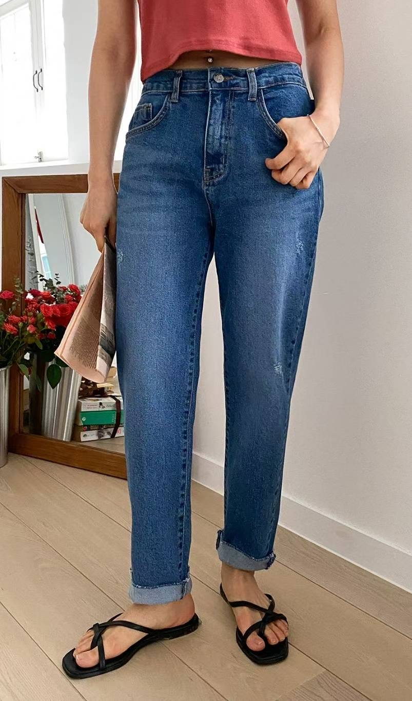 7STAR東大門㊣代購女士新款25秋冬時尚推薦真品熱賣職業牛仔褲7STAR牛仔褲圖色1