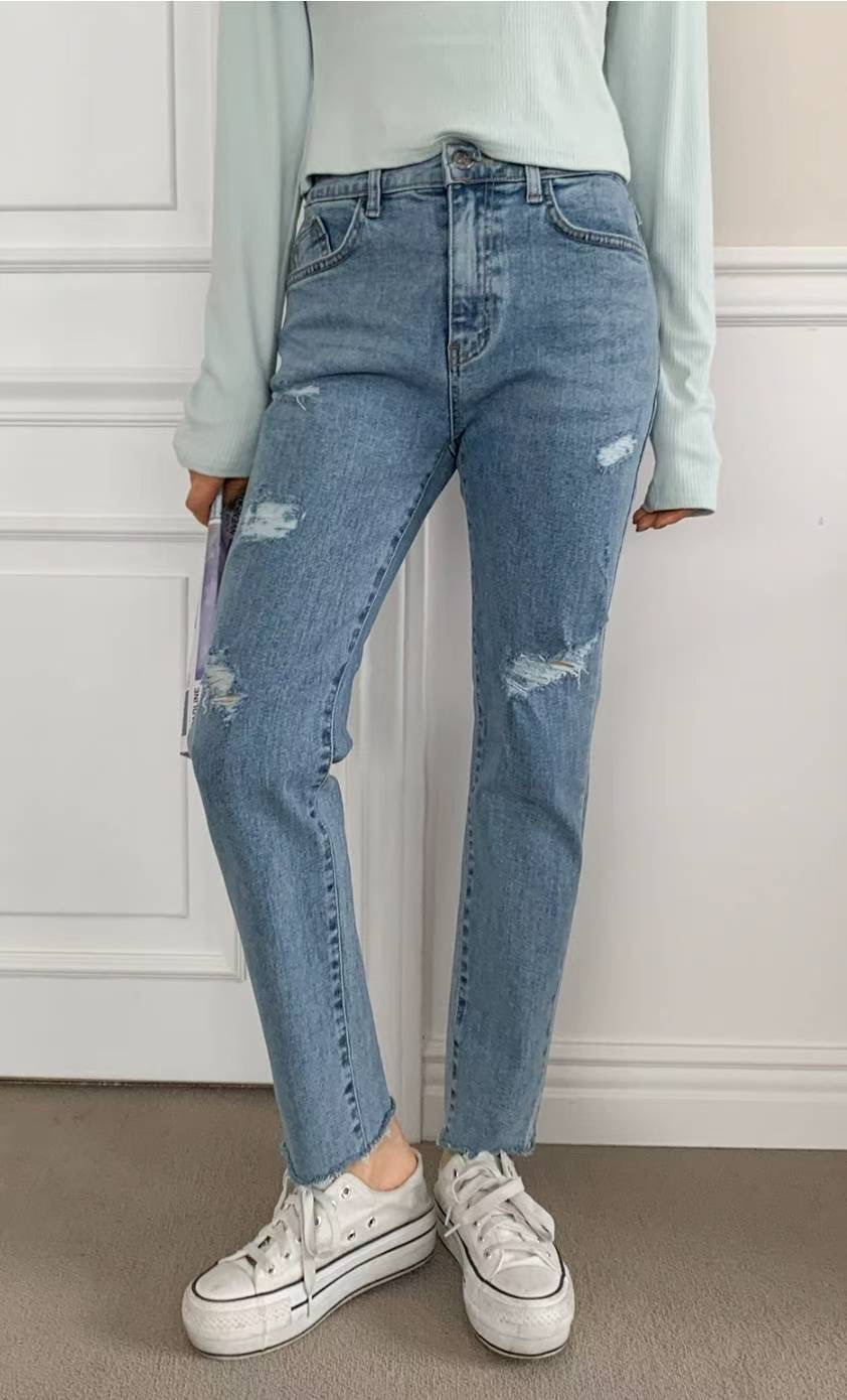 7STAR東大門㊣直郵女裝新品25秋冬時尚推薦真品熱賣職業牛仔褲7STAR牛仔褲