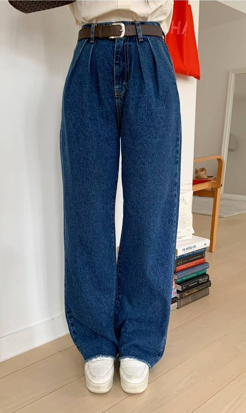 7STAR東大門㊣代購女裝新品推薦人氣時尚熱賣牛仔褲不含腰帶7STAR牛仔褲圖色1