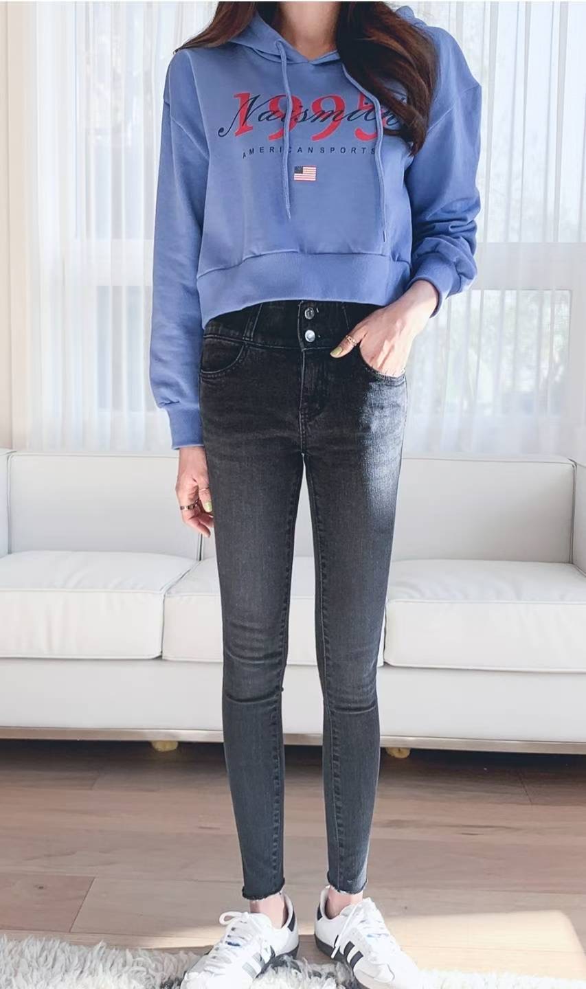 7STAR韓國直郵㊣女裝新品推薦熱賣休閑人氣職業時尚真品牛仔褲7STAR牛仔褲圖色2