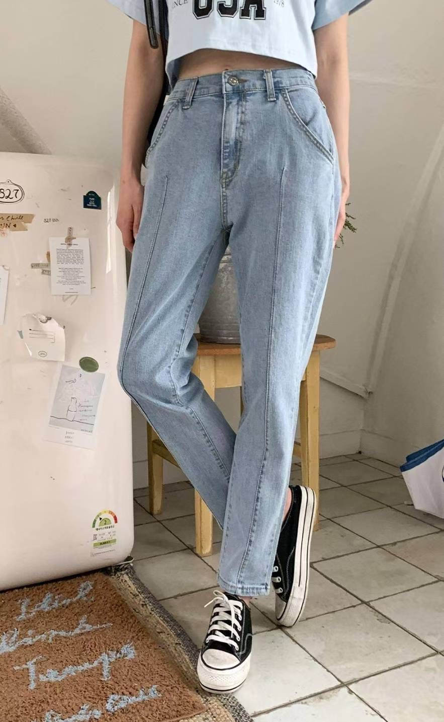 7STAR韓國直郵㊣女士新品人氣休閑推薦職業熱賣真品時尚牛仔褲7STAR牛仔褲