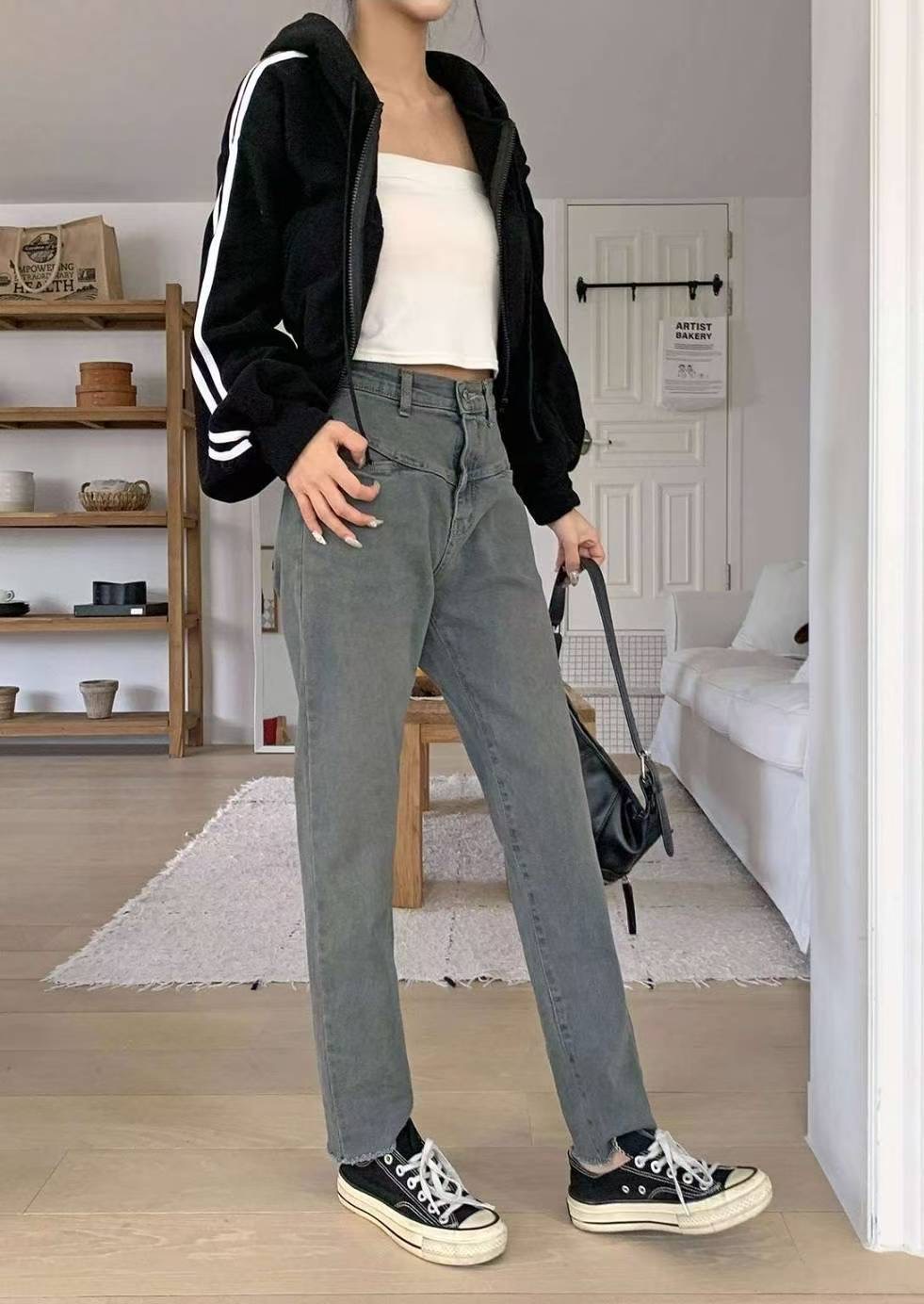 7STAR東大門㊣直郵女裝新品人氣推薦熱賣25秋冬真品時尚牛仔褲7STAR牛仔褲