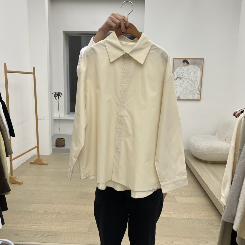 DRESS ROOM韓國代購㊣女士新款真品25秋冬職業推薦襯衫蕾絲衫DRESS ROOM襯衫/蕾絲衫圖色2