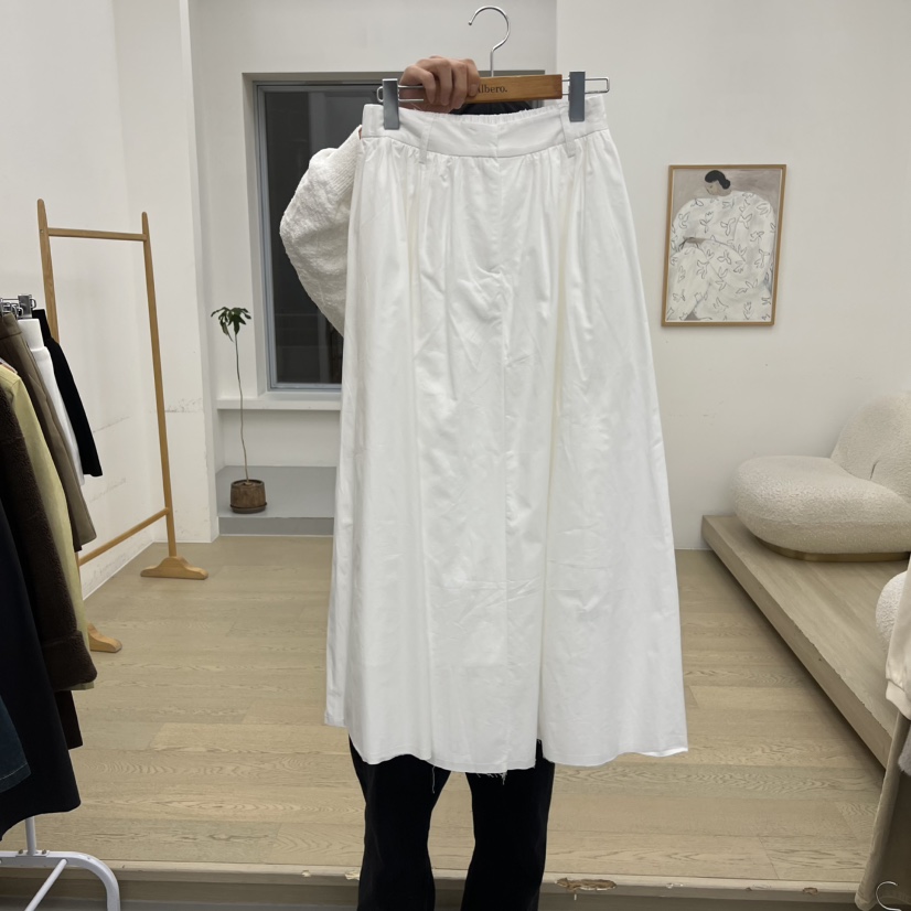 DRESS ROOM韓國直郵㊣女士新款人氣職業25秋冬真品長裙棉質DRESS ROOM長裙圖色1