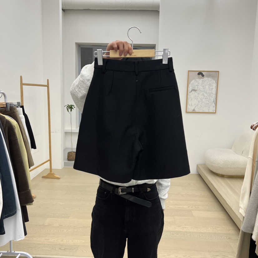 DRESS ROOM東大門㊣實拍女裝新款職業25秋冬真品人氣推薦短褲DRESS ROOM短褲