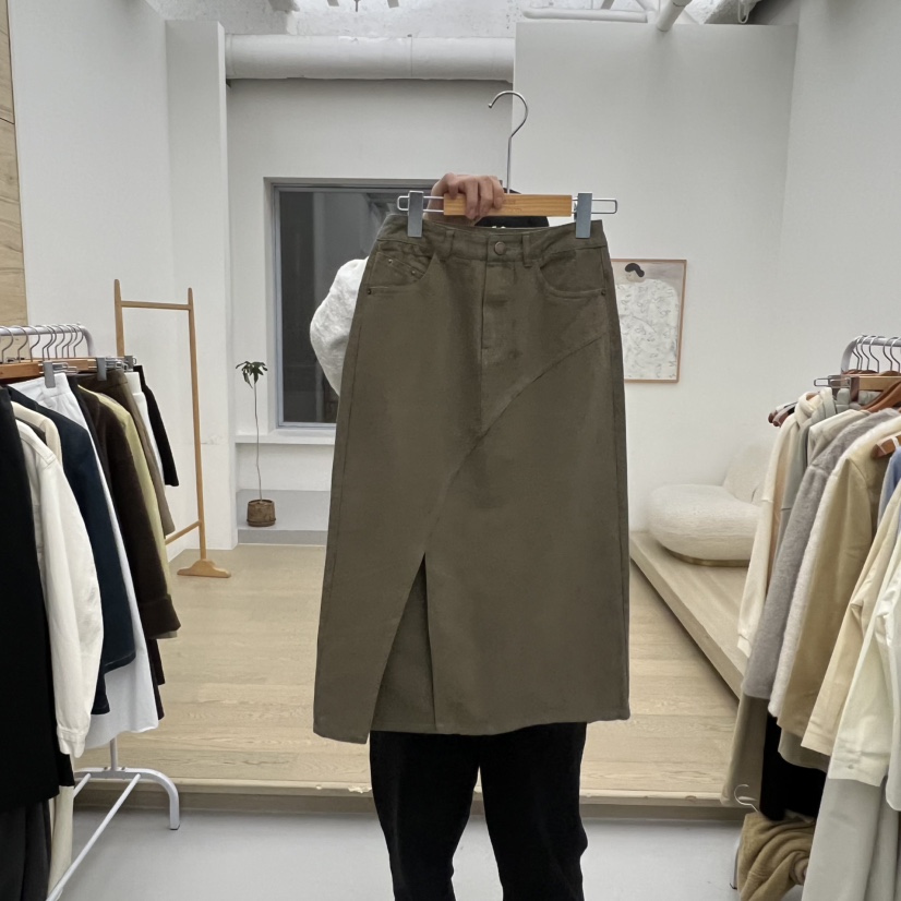 DRESS ROOM東大門㊣代購女士新品真品時尚熱賣半身裙中短裙DRESS ROOM半身裙/中短裙圖色2