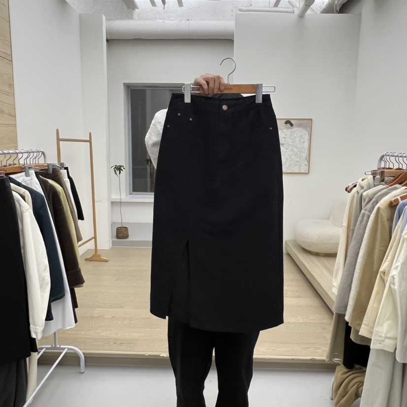 DRESS ROOM東大門㊣代購女士新品真品時尚熱賣半身裙中短裙DRESS ROOM半身裙/中短裙圖色3