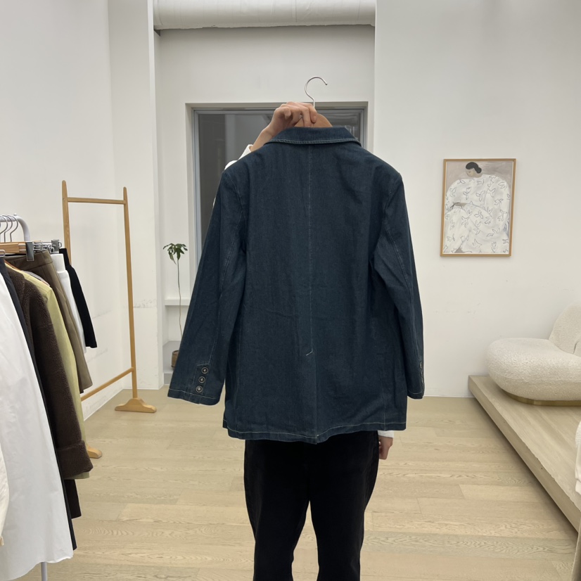 DRESS ROOM韓國直郵㊣女士新款推薦職業真品25秋冬時尚夾克DRESS ROOM夾克