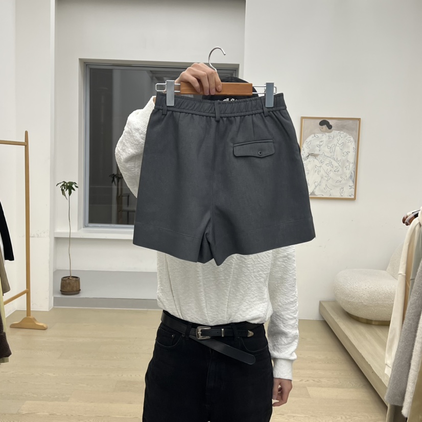 DRESS ROOM東大門㊣直郵女士新品25秋冬真品人氣職業推薦短褲DRESS ROOM短褲