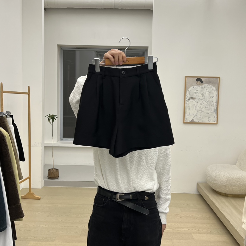 DRESS ROOM東大門㊣直郵女士新品25秋冬真品人氣職業推薦短褲DRESS ROOM短褲圖色3