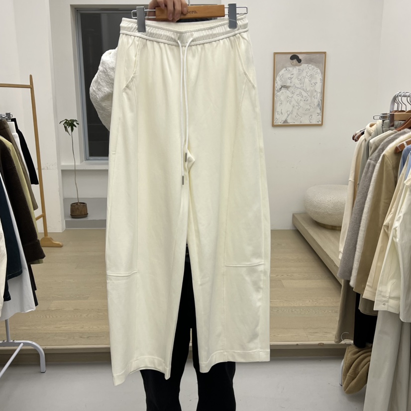 DRESS ROOM韓國代購㊣女士新款時尚真品休閑熱賣人氣休閑褲DRESS ROOM休閑褲圖色1