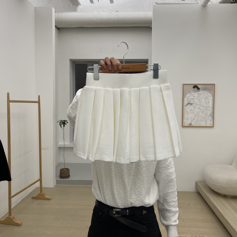 DRESS ROOM韓國直郵㊣女裝新品人氣職業25秋冬短裙百褶褶裙DRESS ROOM短裙圖色1