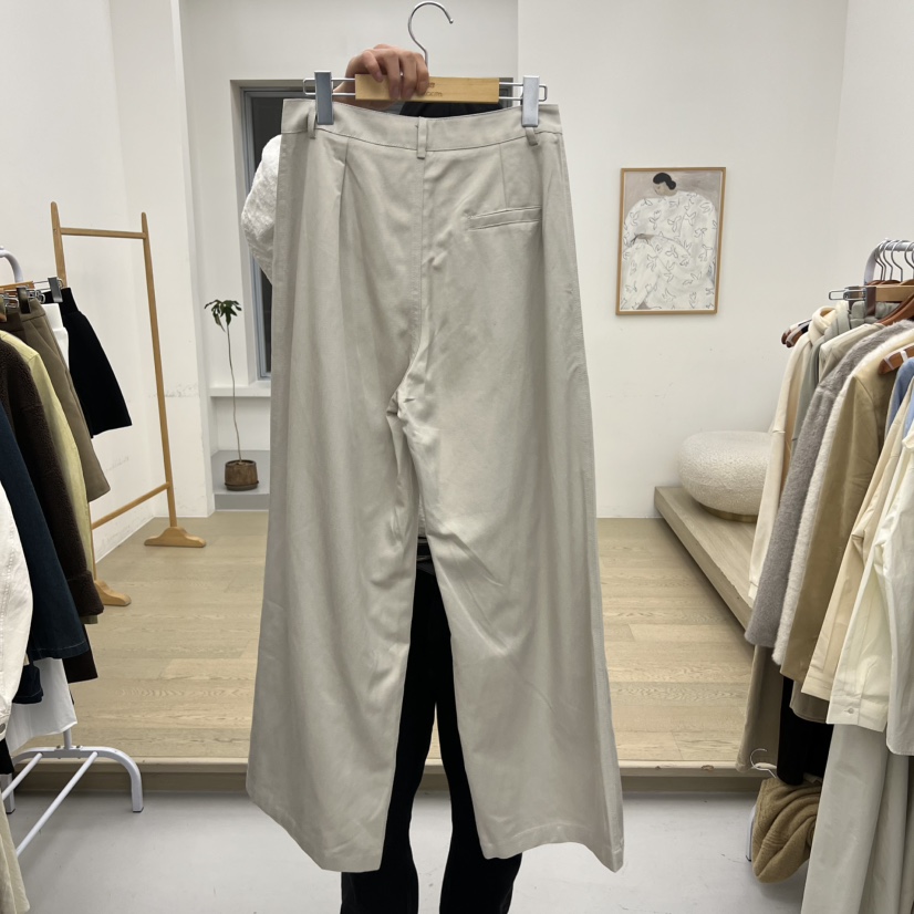 DRESS ROOM韓國直郵㊣女士新品推薦休閑時尚休閑褲棉質褶裥DRESS ROOM休閑褲