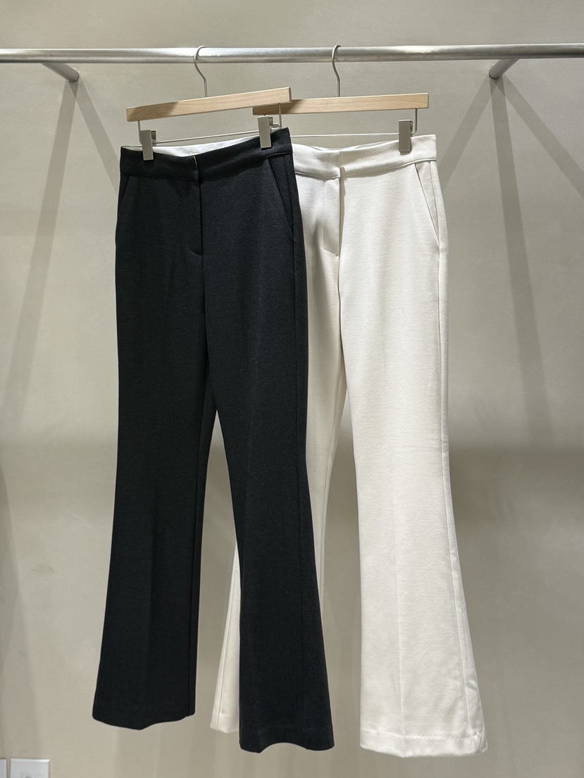 LAVIEU東大門㊣實拍女裝新品職業休閑25秋冬真品休閑褲羊毛LAVIEU休閑褲