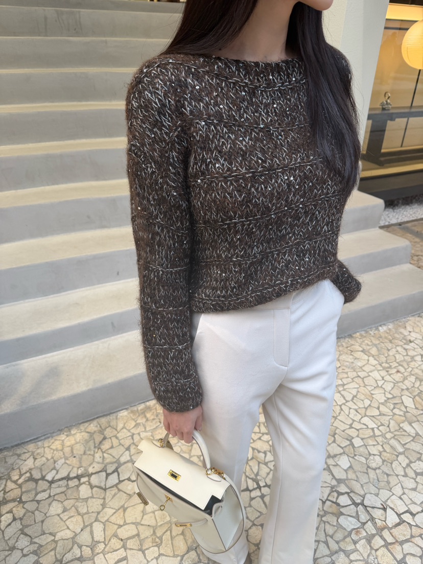 LAVIEU韓國代購㊣女裝新品職業人氣推薦熱賣25秋冬針織衫羊毛LAVIEU針織衫