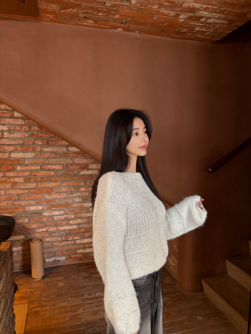LAVIEU韓國代購㊣女裝新品職業人氣推薦熱賣25秋冬針織衫羊毛LAVIEU針織衫