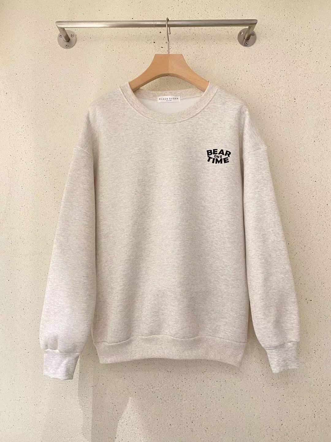 BLACK SUGAR-블랙슈가-T韓國直郵㊣女裝新品休閑推薦衛衣BLACK SUGAR衛衣圖色1