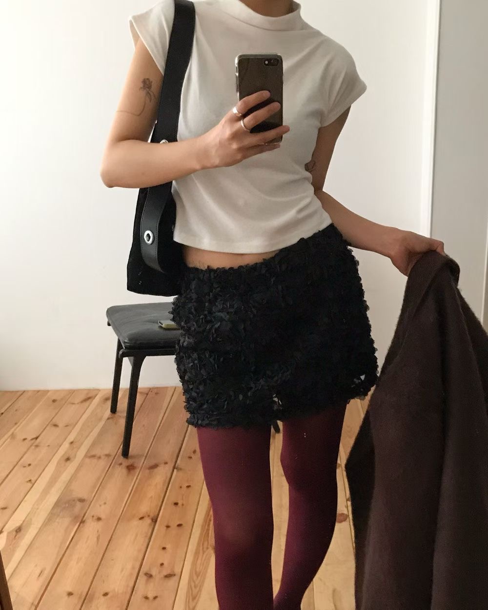 INBIBLE韓國直郵㊣女裝新款休閑時尚人氣真品職業熱賣25秋冬T恤INBIBLET恤圖色4